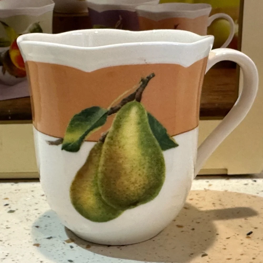 LENOX Orchard‎ In Bloom Mugs Set of 4